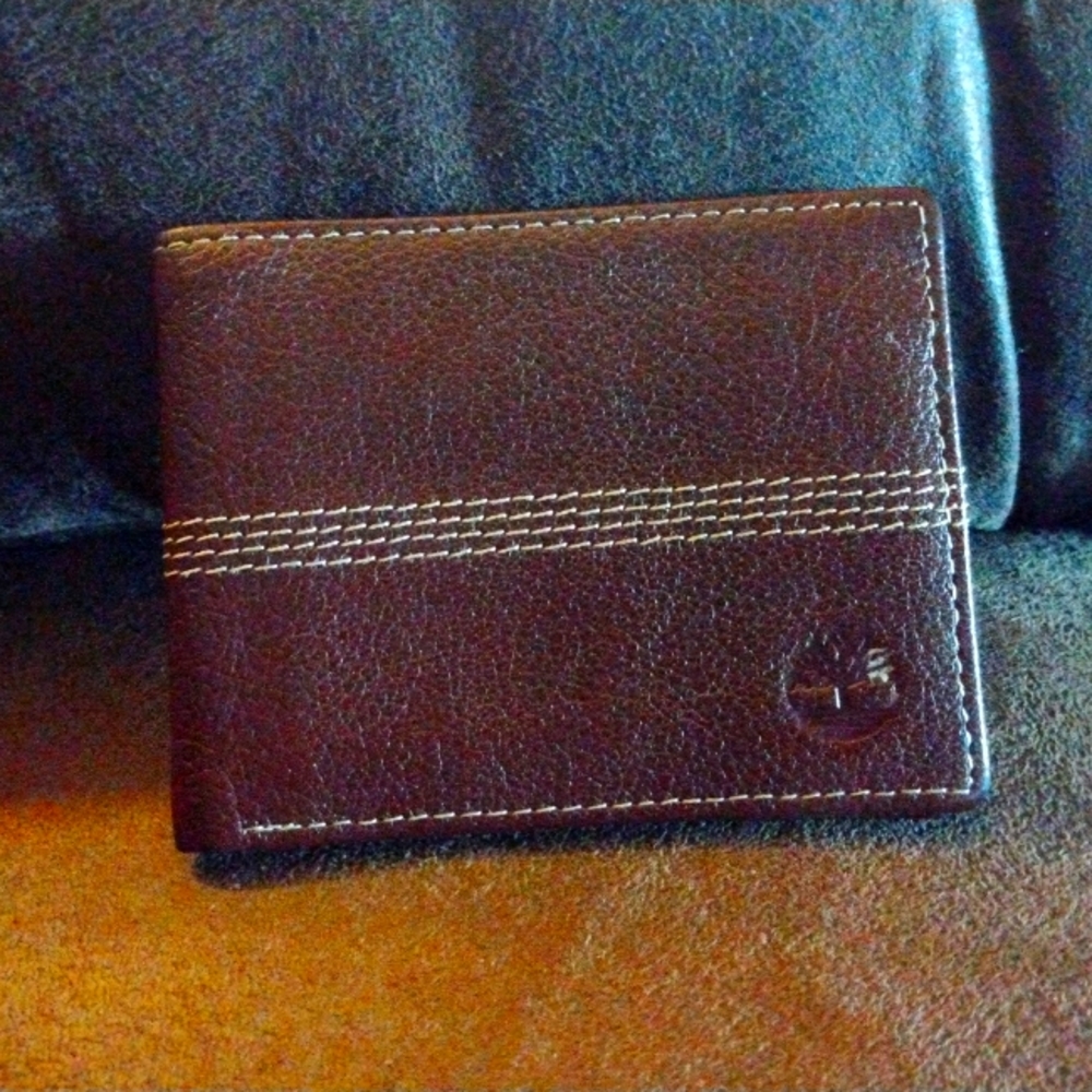 Men's timberland I'd wallet